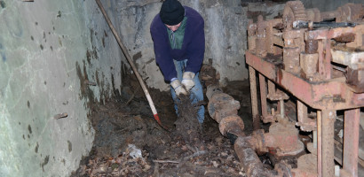 Der Kampf mit dem Schlamm