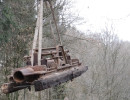 Eine Lambach-Pumpe L-380 am Haken
