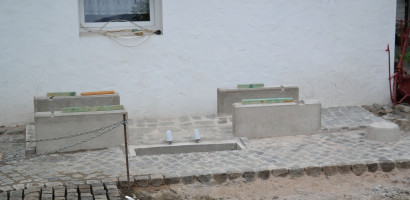 Guter Untergrund ist vorbereitet