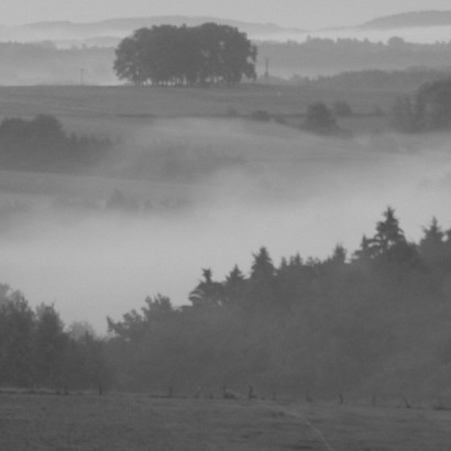 Monika Graszynski - Landschaft schwarz-weiss 