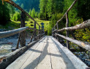 Griesbachtal Holzbr&uuml;cke
