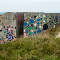 Beton des Grauen Beton des Grauen