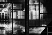 Blick aus dem Fenster ins Fenster