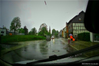 Blick aus dem Frontfenster