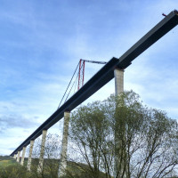 hochmoselbruecke im bau