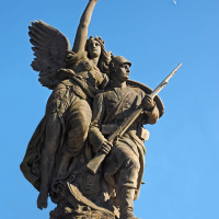 Krieger Denkmal Bensberg von 1881