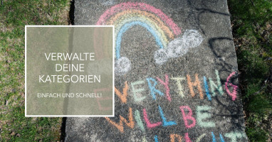 verwalte deine kategorien a