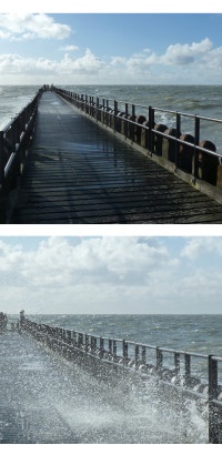 Kurzes Zeitfenster für einen trockenen Rückweg