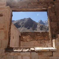 Fernblick auf die Anden