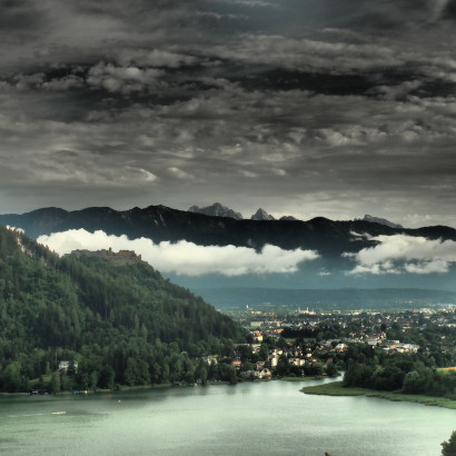 Ossiacher See - Burg Landskron - Villach - Julische Alpen