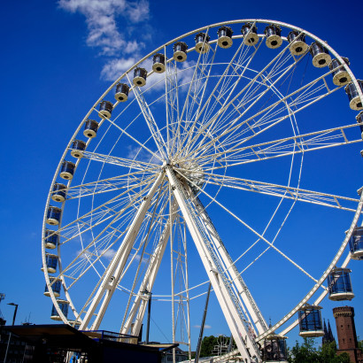 Riesenrad am Rheiauhafen
