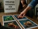 erstelle mir ein foto zu dem thema kreative fotografie von kreaturen fuer eine bildbesprechnung