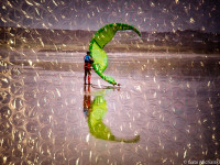 Mit Luftpolsterfolie wie vom fremden Stern