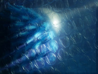 Spülbürste in blau