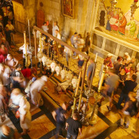 Grabeskirche in Jerusalem                    