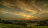 Sonnenaufgang im Oberbergischen Sonnenaufgang im Oberbergischen