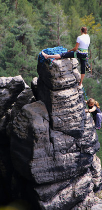 Frauenpower am Lilienstein