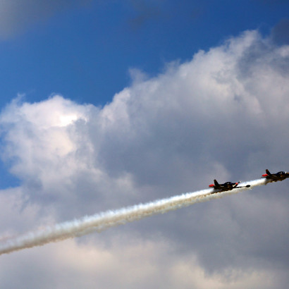 Kunstflug am D&uuml;mpel 