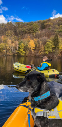 Paddeln auf der Bigge