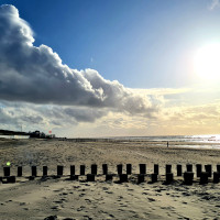 Domburg in der Abendsonne Domburg in der Abendsonne