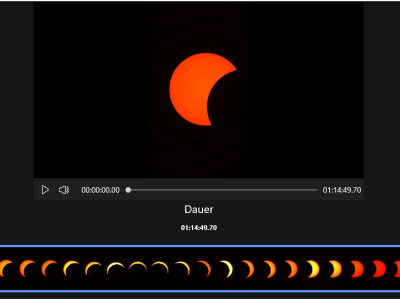 Sonnenfinsternis von Helmut Hartmann