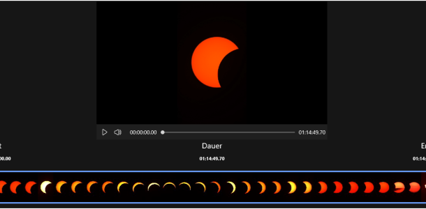 Sonnenfinsternis von Helmut Hartmann