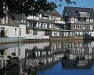 Fachwerkhäuser am Löschteich