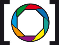 Altes quadratisches Logo ohne Text.