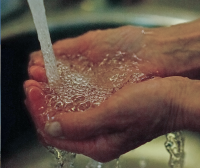 Wasser hilft kühlen